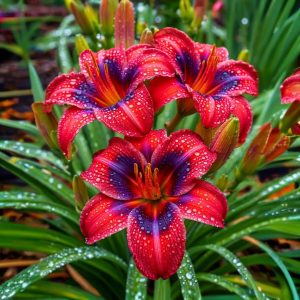 Лилейник Солар Вин купить по цене от 329р. в интернет-магазине «Посадика» с доставкой почтой в в Сольцые и по всей России – [изображение №1].