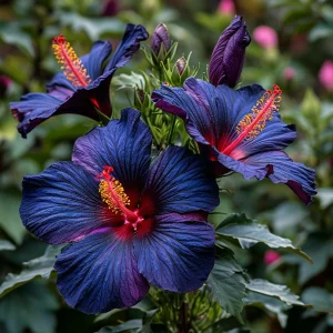 Гибискус Саншайн Кисс купить по цене от 450р. в интернет-магазине «Посадика» с доставкой почтой в в Сольцые и по всей России – [изображение №1].