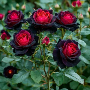 Роза Тень Феникса купить по цене от 402р. в интернет-магазине «Посадика» с доставкой почтой в в Сольцые и по всей России – [изображение №1].